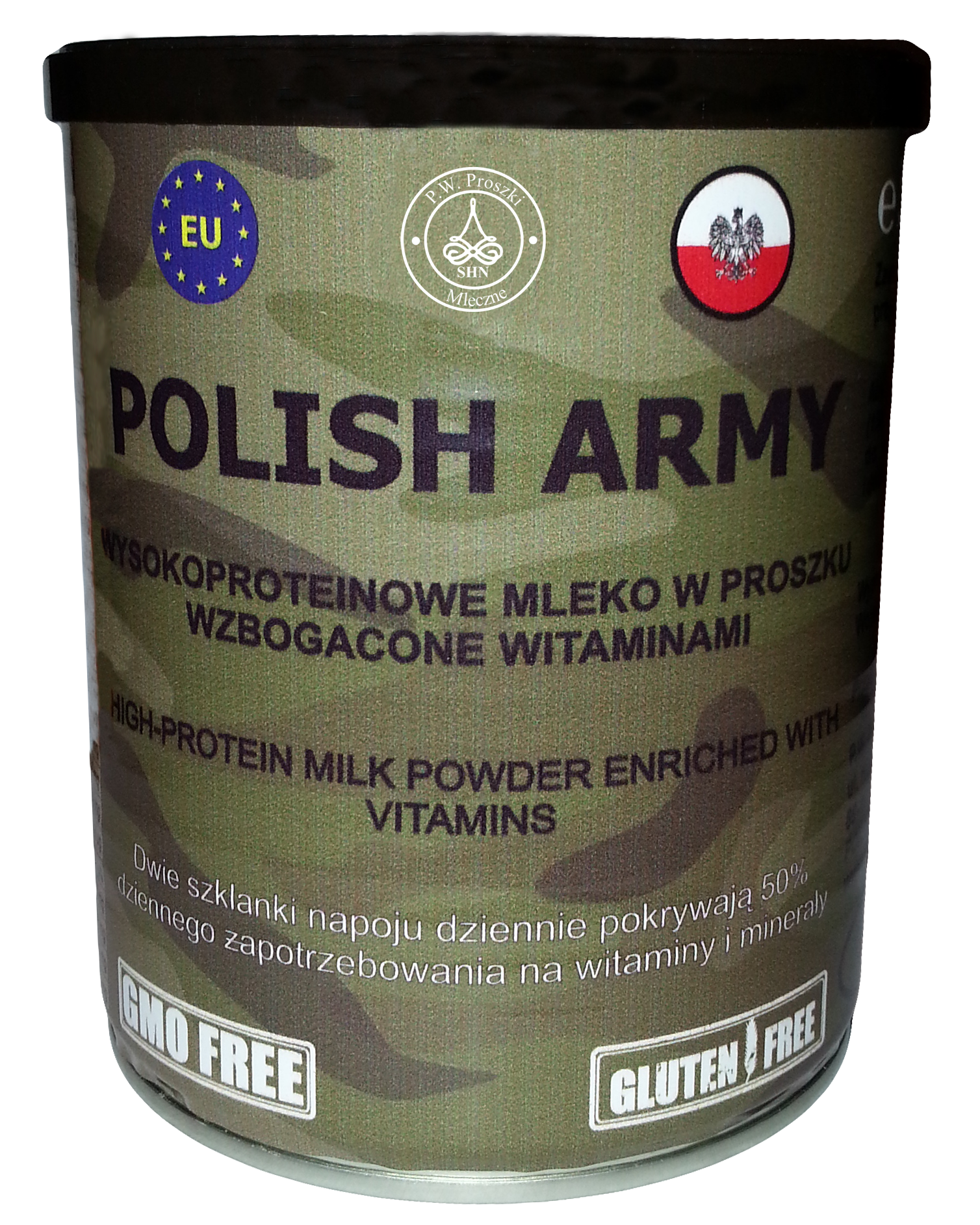 puszka produktu Polish Army